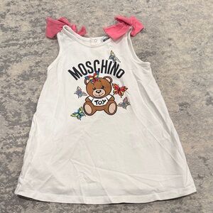 Moschino Baby White Dress 12-18month